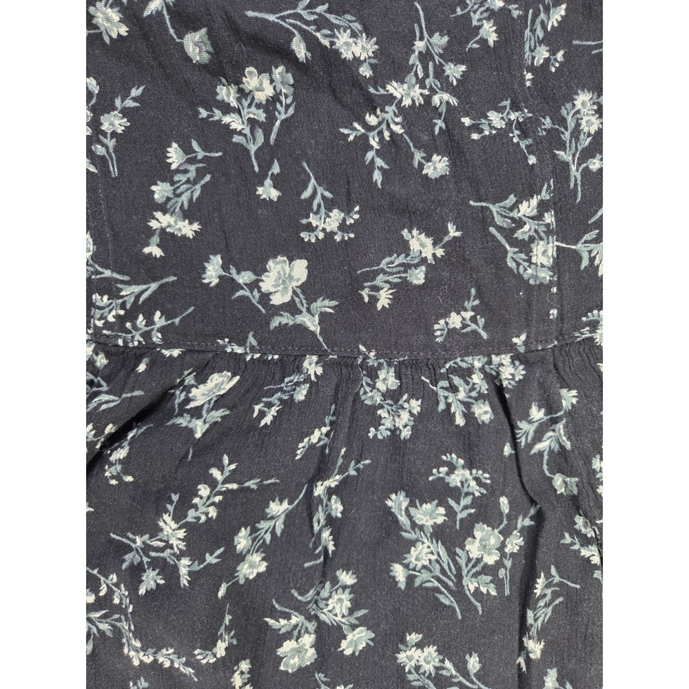 Denim & Supply Ralph Lauren Floral Dress Womens Medium Boho Peasant Rayon Blend - Picture 4 of 9